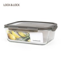 락앤락 오븐글라스 유로 유리밀폐 직사각 2L, 단품