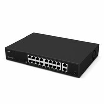 EFM ipTIME PoE1602 16포트 POE 2 기가 업링크스위치허브