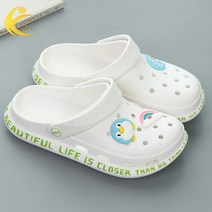 여름 샌들 실내화/남성 여성 슬리퍼 / 가벼운 EVA 실내화 /여름 샌들 물놀이 신발/구멍 송송 난 신발