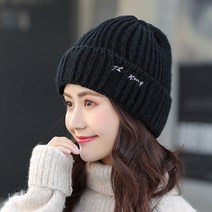 보슈 여성 모자 겨울 방한 니트 비니 숏비니 모자 비니 cn4-19