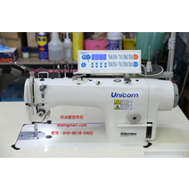 국산 중고 공업용미싱 유니콘8000 중고유니콘공업용미싱 LS2-H8000M-D 자동사절미싱 전국배송설치교육