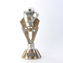 위닝글러브 신제품 권투 장갑 트로피 수지 공예 기념 선물 홈 인테리어 시상식 유니버설 용품, E 15X11X38cm