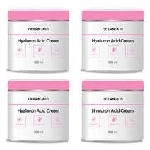 오션스킨 수분크림 300g 히알루론산 크림 대용량 수분크림, 4통