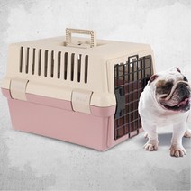 조립식 플라스틱 소형견 이동 캐리어 카시트 케이지 초보견주 포메 애견용품 실내공간