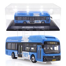아트박스/데코앤 1:87 현대 일렉시티 부산 시티 버스 다이캐스트, 단품
