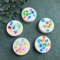 [캔들정원] 호호바 칵테일비누 천연비누 1구 단품, 1구선물세트