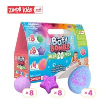 짐플리키즈 [짐플리키즈] 유아입욕제 베스밤 레인보우 메가 팩 6506, 선택완료