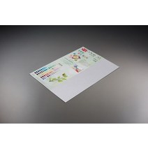 종이문화 뉴씨플레인 칼라용지 컬러용지 A3 120g10매51.백색-, 6.연노랑색