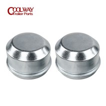 캠핑카제작부품 악세사리 2pcs 교체 45mm 금속 먼지 캡 휠 ​​허브 트레일러 베어링 그리스 커버 캐러밴 보트 rv 부품 액세서리, 없음