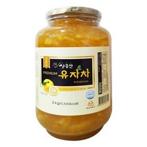 Y5H_[한정상품] 더상큼한 액상형 회사 업소 가정 유자차 2KG X 3개
