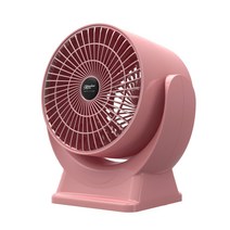 SIMMY 온풍기 테이블형 미니태양히터 가정용 전기온풍기 온풍기, 핑크색