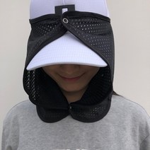 골프 햇빛가리개 매쉬 그늘막 모자 필드용품, 블랙