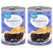 Great Value 그레이트벨류 블루베리콩포트 파이필링 토핑 Blueberry 595g 2개