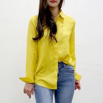 여자친9 [당일발송] 좋은소재 구김없는 데일리 긴팔셔츠-7칼라