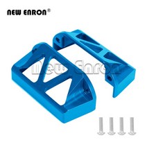 트랙사스서밋 5315 RC 자동차 부품 Traxxas 1/10 Revo 3.3 E-Revo 2.0 VXL Summit Slayer Pro 4x4 용 2Pcs 알루미늄 조향 서보 가, [04] Blue 2Pcs