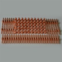 100Pcs PT-31 전극 팁 플라즈마 커터 절단 소모품 키트 노즐 절단-40 50D CT-312 100PK, 한개옵션0, 100개