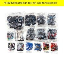 중국 레고 호환 MOC 교육 빌딩 블록 브릭 부품 키트로봇 EV3 45544 코어 세트마인드스톰 9898 45560DIY 학습 장난감, EV3 Block Parts, 02 Just 45560 Block
