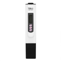 휴대용 염도측정기 염도계 수영장 해수어항 ph농도 측정 수질 모니터 디지털 총 용존, 하얀