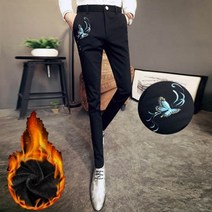 가바바 직수입 남성 슬렉스 나비자수가 새겨진 느낌있는 슬렉스 G3651
