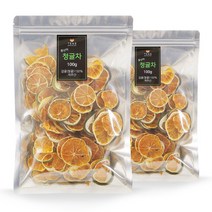 티즈 청귤차(자투리) 100g 2봉, 1개입, 2개