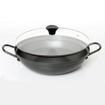 조서방 국산 업소용 경질 전골냄비 20cm~32cm (유리뚜껑포함) 경질냄비, 복전골냄비 20cm + 유리뚜껑 20cm