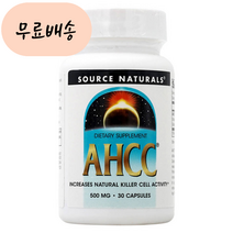 소스네츄럴 AHCC 500m.g 30개 표고버섯 균사체, 500g