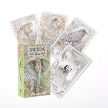spiritsong 타로 카드 데크 게임 오라클 파티 놀이 영, 52PCS TS12