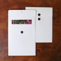 아트박스/에이치플러스몰 단추봉투 (대) 5장 W9A0A2D, 크라프트^8x10, 단품