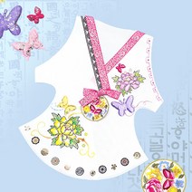 [만꾸] 전통 한복 만들기 세트 (여아)