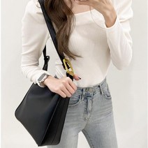 언발란스 비건가방 깔금 사각숄더백 20대후반여자가방