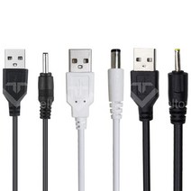 velton USB 전원케이블 DC5V전원공급 전원충전 네비게이션 케이블, USB전원케이블-외경2.5~0.7(0.8M)