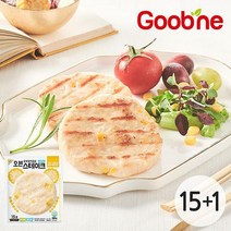 굽네 닭가슴살 오븐 스테이크 콘맛 100g 15+1팩_EW05