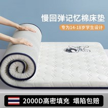 토퍼매트리스 침대 바닥 발열 겨울 토퍼 두꺼운 호텔 요토퍼 메모리폼 매트리스 학생 기숙사 90x190 전용 라텍스 쿠션 80cm 스쿨룩생 요
