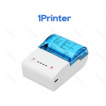 무제한미니 블루투스 휴대용 무선 감열식 영수증 프린터 58mm Loyverse POS 무료 앱 SII 안드로이드, 05 White Printer_01 EU 플러그