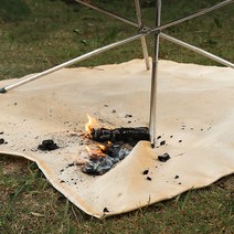 캠핑 화로 세이프 방염매트 100x100, 본상품, 상세페이지 참조