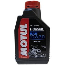 MOTUL (모츄르) TRANSOIL (트랜스 오일) 10 W30 2 스토바이크 트랜스미션용 오일 (SAE80 상당) [정규품] 1 L 13306211