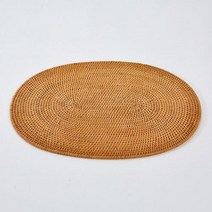 [모던하우스] 라탄 타원형 식탁매트 30X40cm, 상세설명 참조