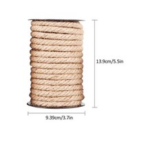 밧줄 마닐라 로프 줄다리기 운동회10M 자연 사이잘 밧줄 고양이 등반 프레임 DIY 손으로 만든 4-12MM 황마