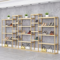 구두신발진열대 정리 선반 보관함 전시 디피 운동화 매대디피용 디스플레이, 원컬러, 길이2m너비35높이1.8널빤지층포함