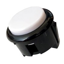 오락실농구게임 Yinglucky-아케이드 버튼 30mm 푸시 스위치 10 개 아케이드 복사 Sanwa 교체 Mame KOF 게, 01 10pcs white