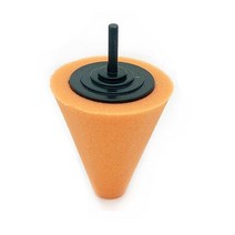 무선광택기 자동차연마기 광택패드 전기 드릴에 사용되는 자동 휠 연마 스폰지 3 인치/4 인치 버니 싱 볼 콘 자동차 허브 버핑, [03] Big