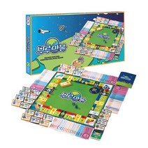 도봉물산특가_[국내산] 초등 보드 게임 브루 마블 말게임 땅따 먹기 보드판, 도봉 쿠팡 본상품선택