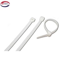 통신기사 선정리 케이블묶음 타이 100P 랜선 티비다이 티비선 거실장 타이밴드 전기코드 코드선, 화이트