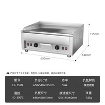 업소용 오븐 푸트코트 장비 두꺼운 철판 볶음밥 닭꼬치 300도 스테이크 전기 구이 기계, EG-650D