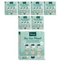 크나이프 알로에베라 케어 세트 샤워밤 핸드크림 바디로션 75ml x6