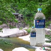 심층암반수 생수2L 생수500ml 천연 알카리수 미네랄워터 먹는샘물, 6병, 2L