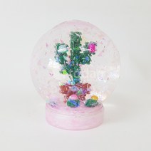선인장 블럭 워터볼 만들기-5인세트 미술 놀이 교구 초등학생 돌봄교실 DIY 만들기 키트