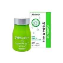 네추럴라이즈 - 양배추에 쏙 빠지다 45g (500mg*90정) 식약처 식약청 인정 인증 해썹 haccp 국산 국내산 추출분말 양배추 덱스트린 히드록시 셀룰로스 위보호 비타민, 90캡슐X1개