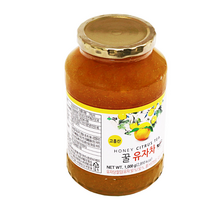 청솔 꿀유자차, 4개, 1병, 1kg