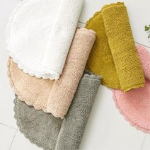 신혼부부욕실 타월느낌 양면 발매트 집꾸미기 인테어소품 부엌발판 풋러그 바닥보호, 선택_그린